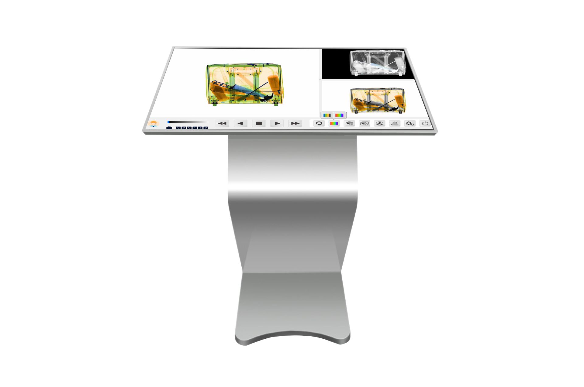 Touch screen dedicated console